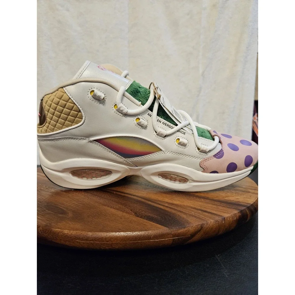 Reebok Question Mid “Candyland” Iverson GZ8826 Men’s 14 • 2021 • NWT Verified - Picture 11 of 16